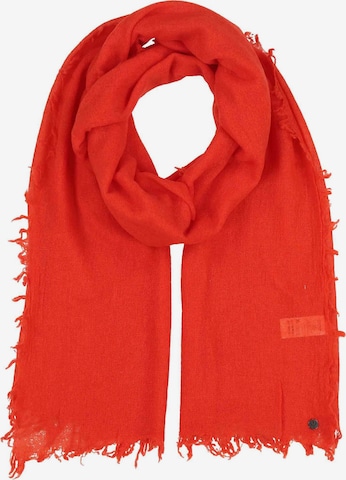 FRAAS Schal in Orange: Vorderseite