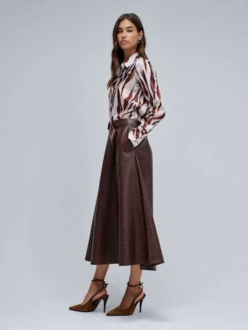 Salsa Jeans Rok in Bruin