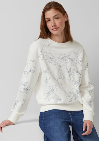 s.Oliver Sweatshirt in Beige