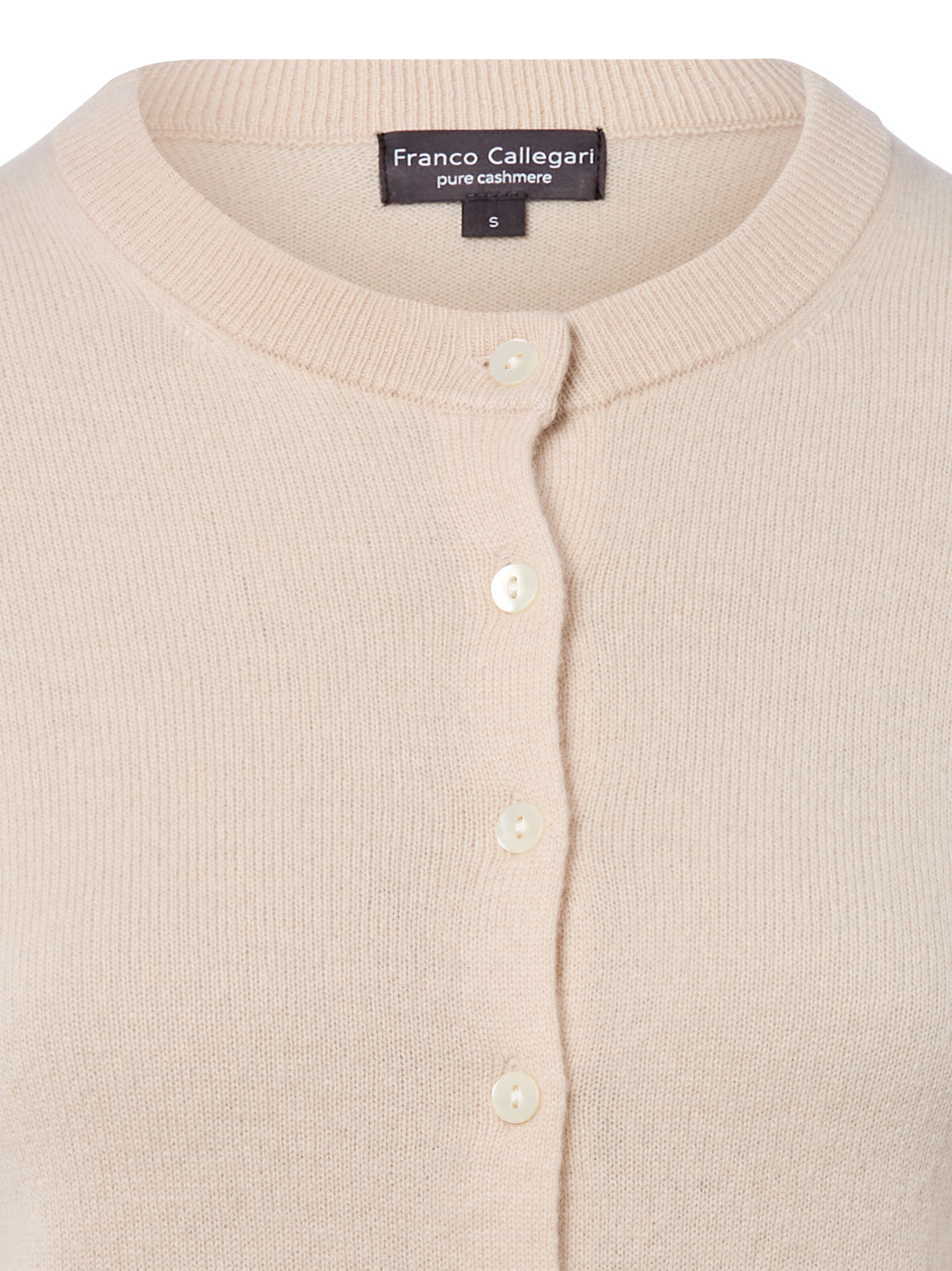 Franco Callegari Strickjacke in Beige