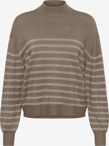 Pull-over 'KALizz' Kaffe en marron : devant