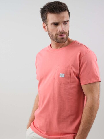 T-Shirt 'Basito' Deeluxe en orange