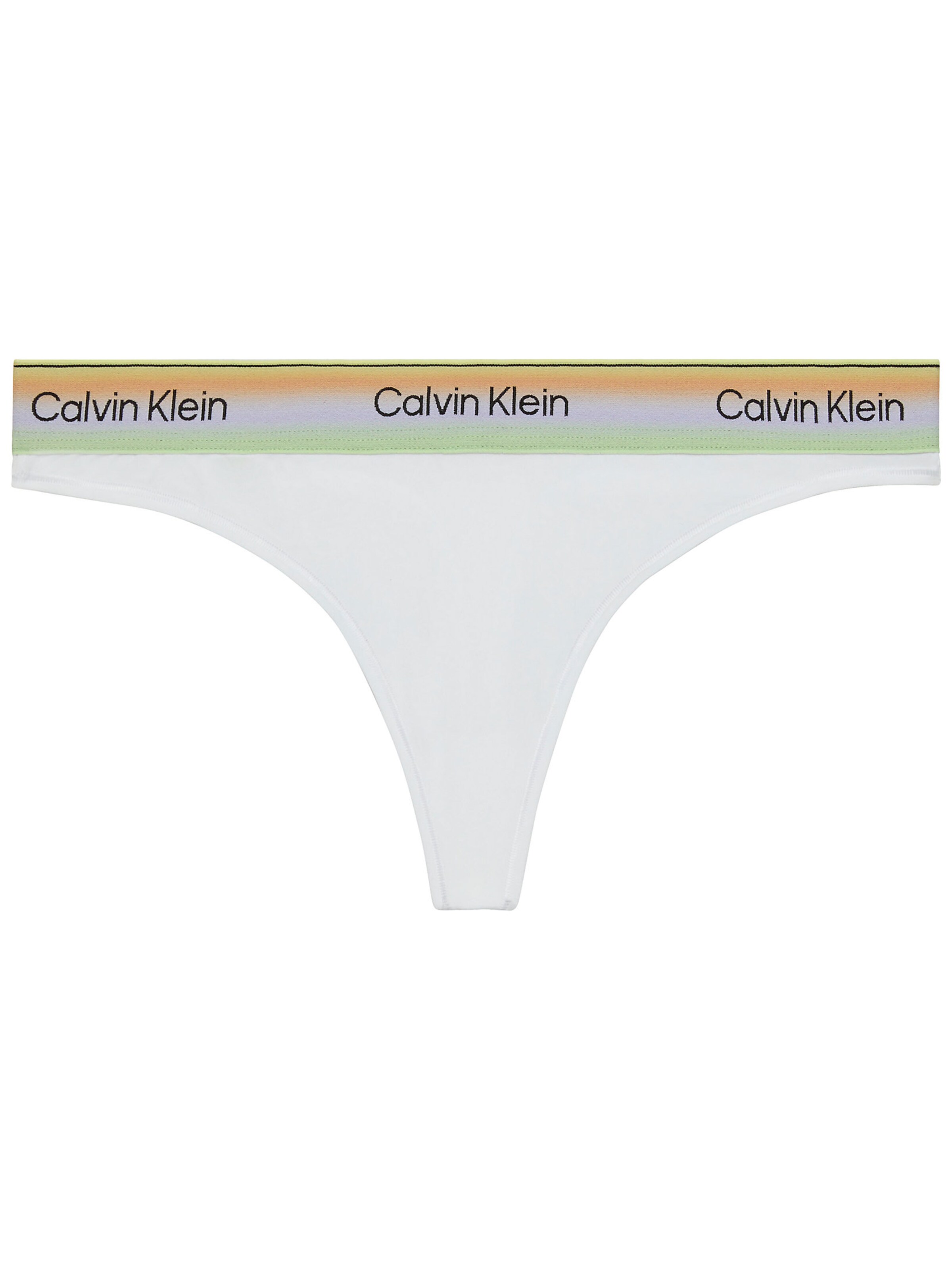 Calvin Klein String 'Pride' in Weiß: Vorderseite