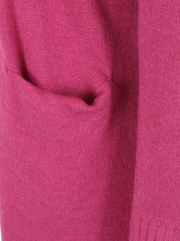 Vila Petite Knit Cardigan 'Ril' in Pink