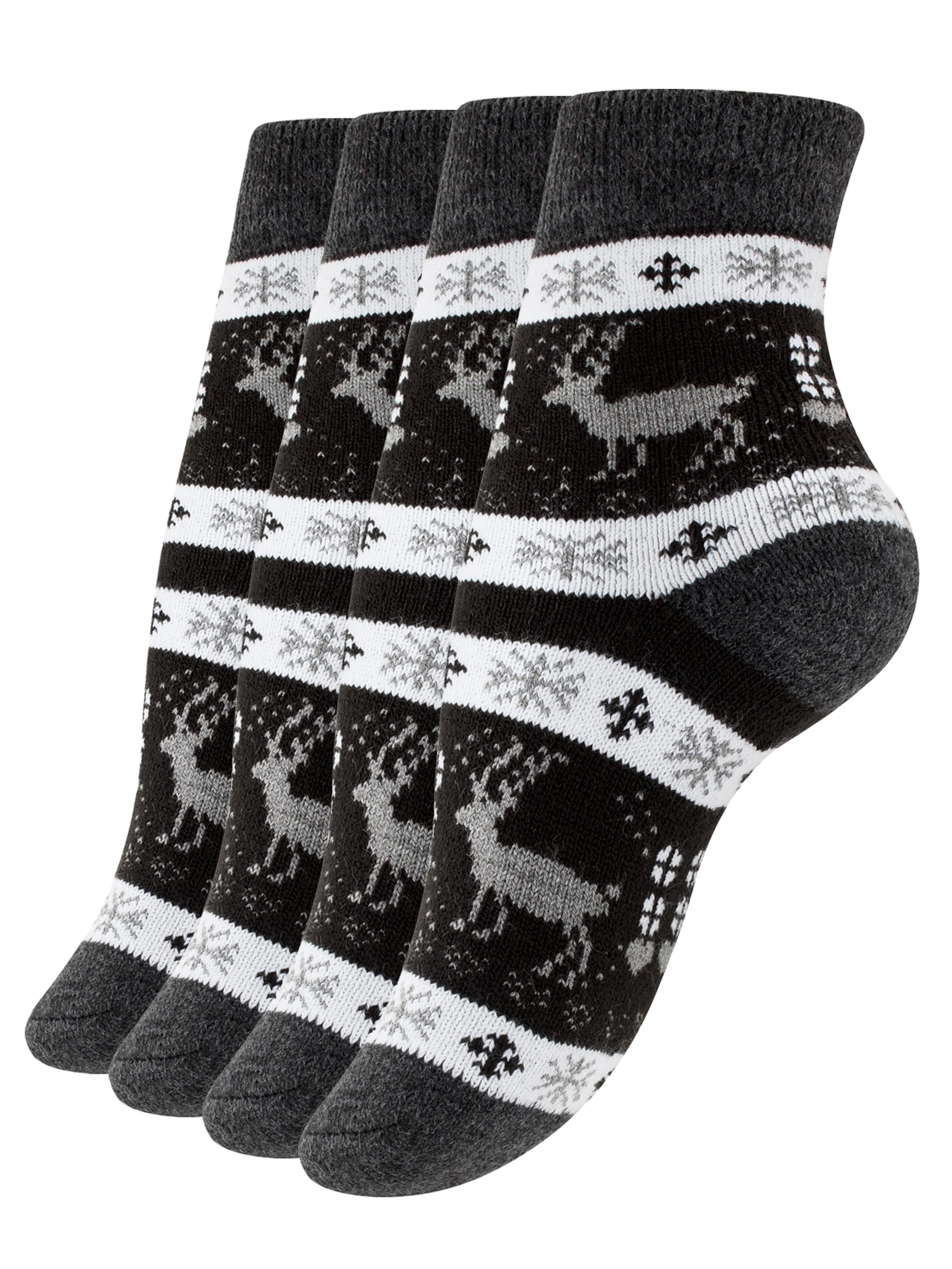 Chaussettes Yenita en noir : devant