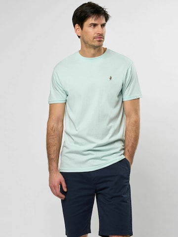 MCS Regular fit Shirt 'Texas' in Groen: voorkant