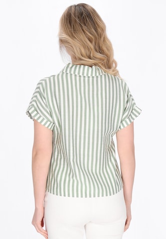 Chemisier 'Casual' Usha en vert