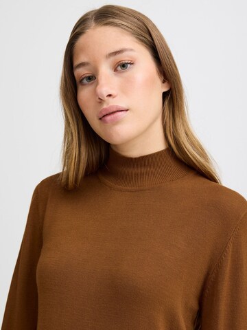 ICHI Sweater ' MAFA ' in Brown