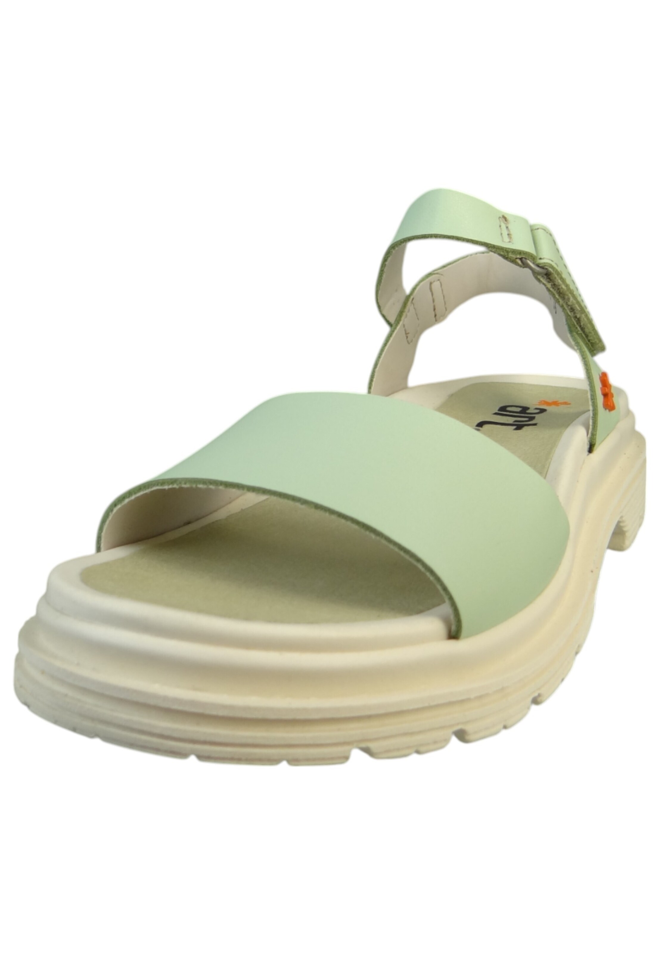 ART - Sandálias com tiras em verde