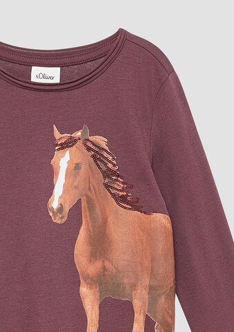 T-Shirt s.Oliver en rouge