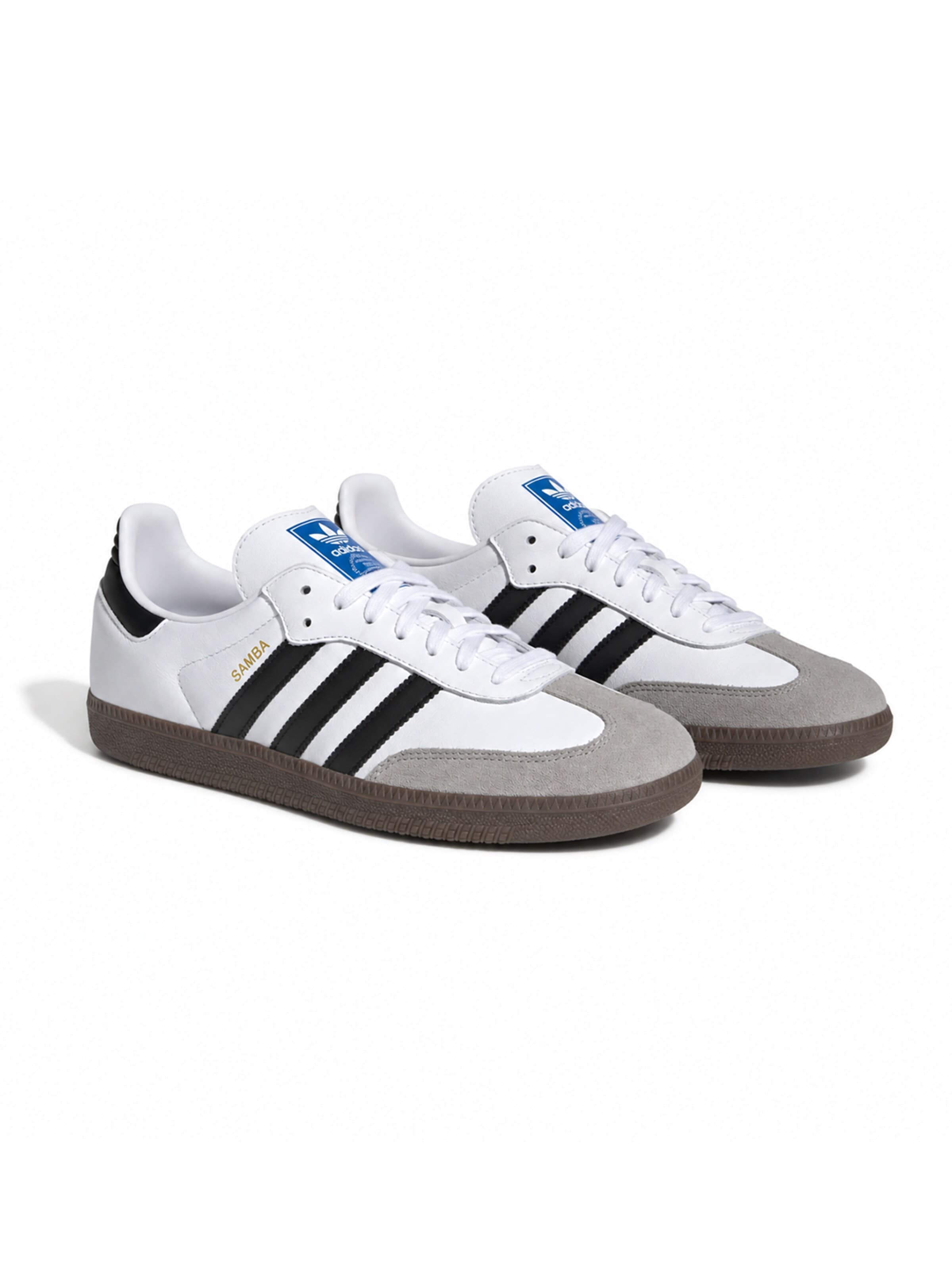 Sneaker bassa 'SAMBA OG' di ADIDAS ORIGINALS in bianco: frontale