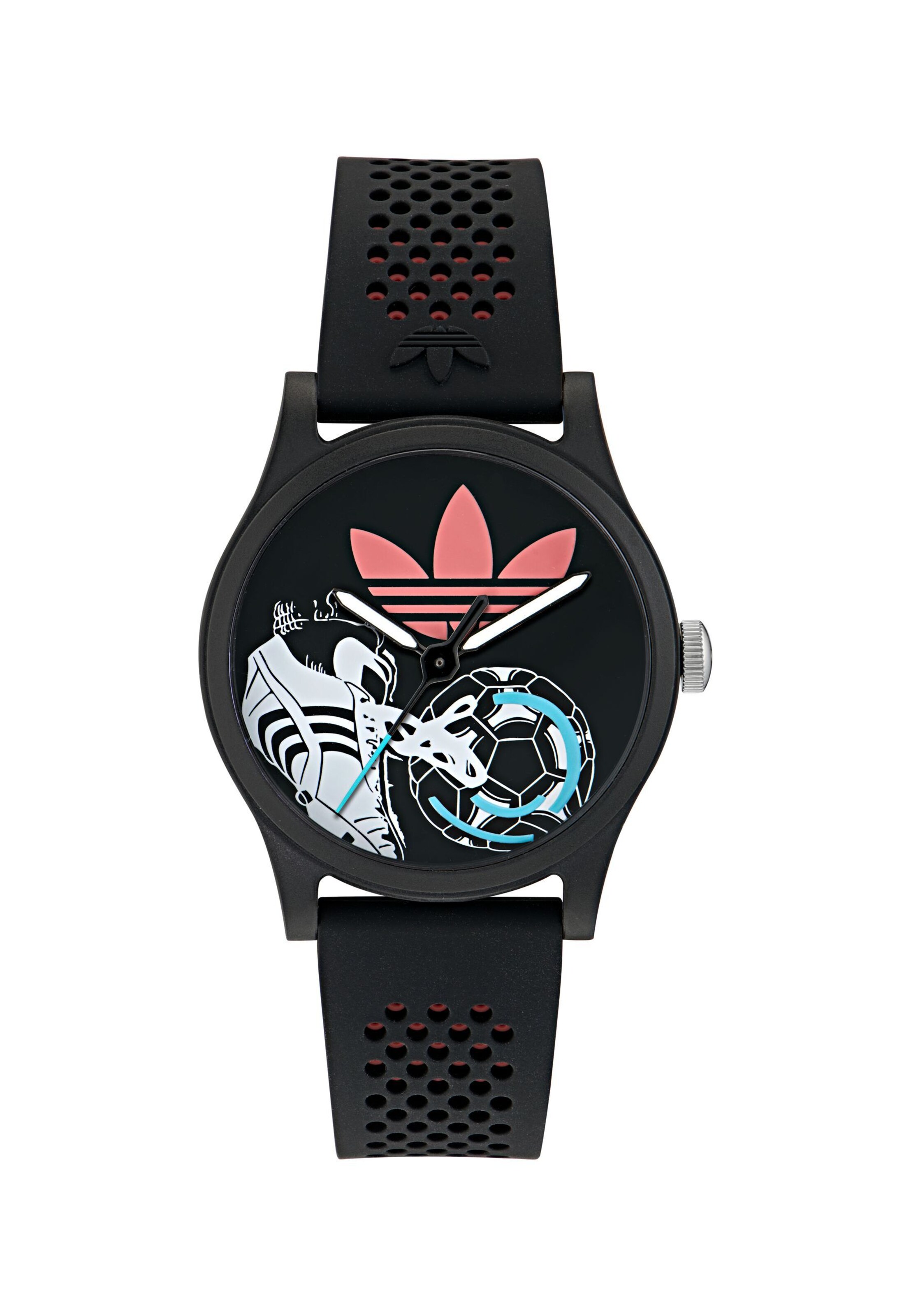 Montre à affichage analogique 'Game Three' ADIDAS ORIGINALS en noir : devant