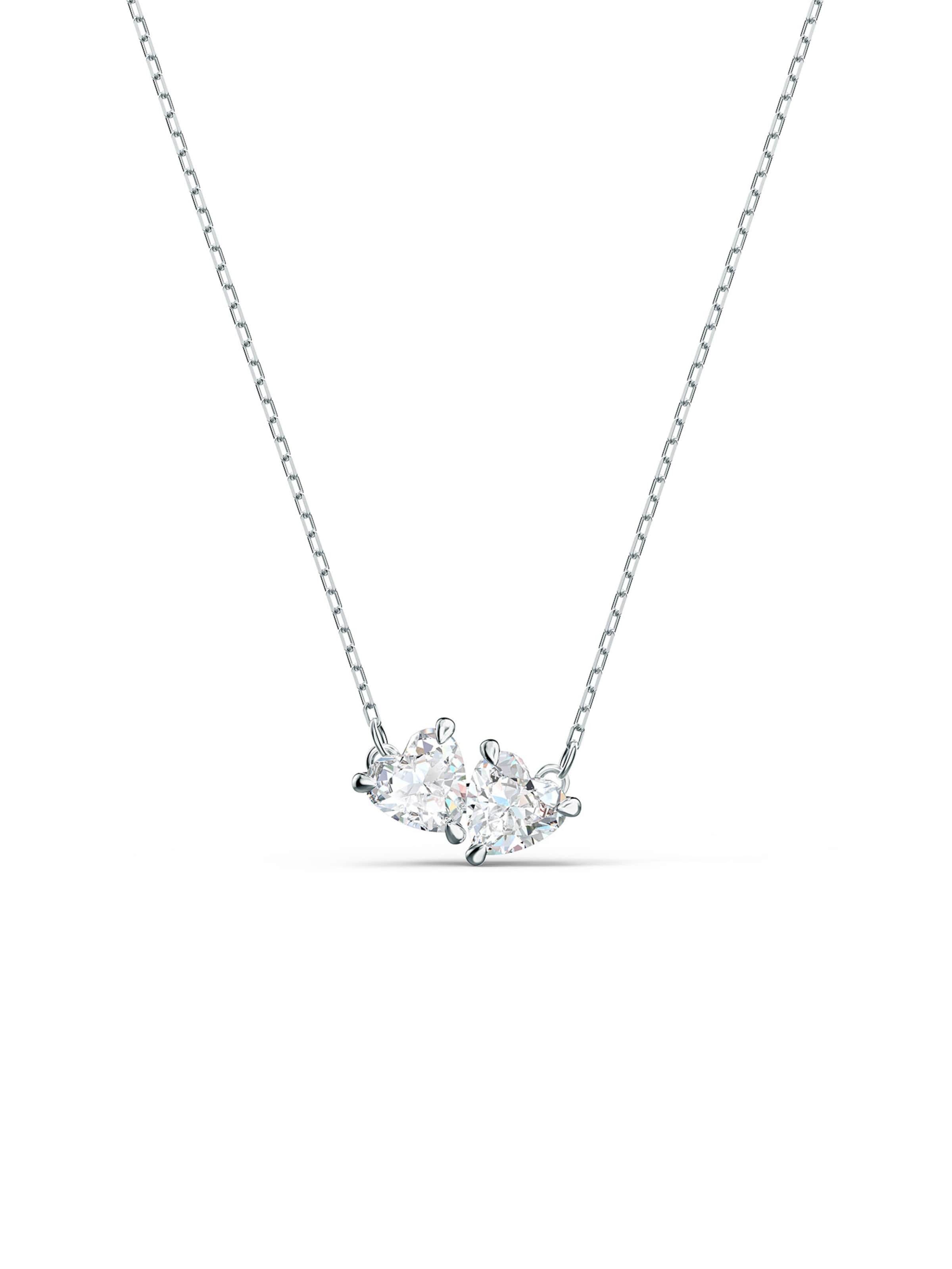 Swarovski Ketting 'Mesmera' in Zilver: voorkant