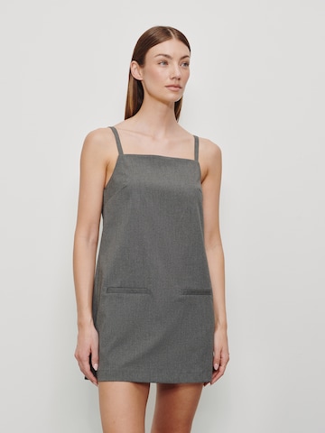 RÆRE by Lorena Rae Dress in Grey: front