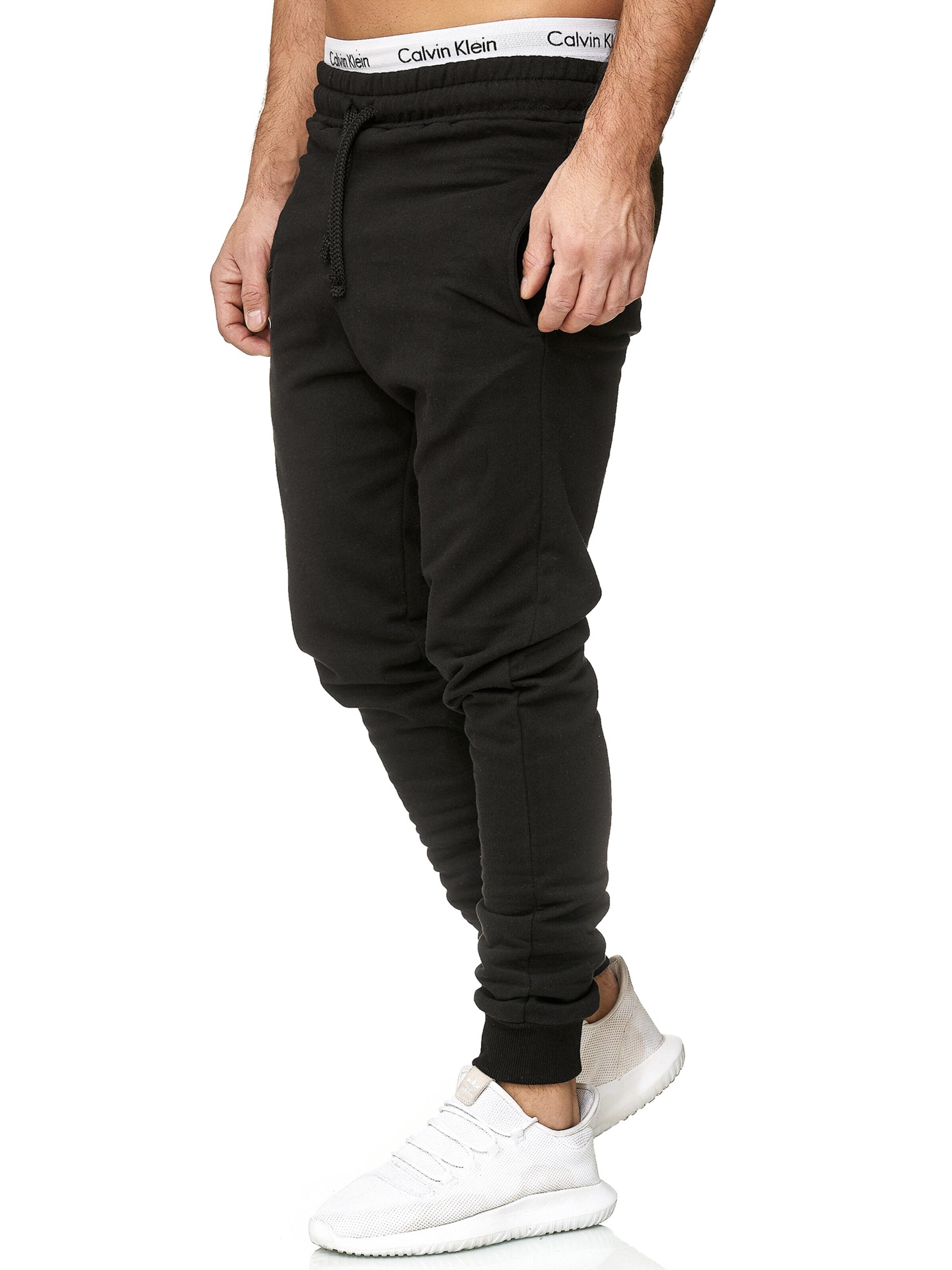 L.Gonline Regular Workout Pants in Black