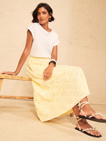 Gonna di love & roses in giallo