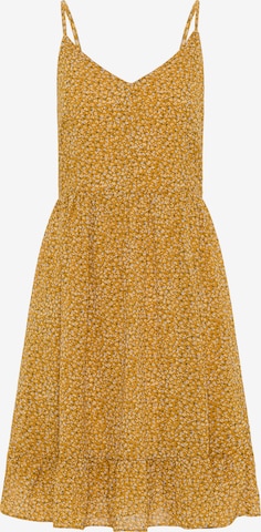 DreiMaster Vintage Summer dress in Yellow: front