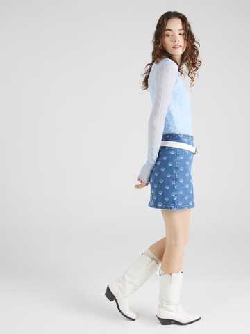 florence by mills exclusive for ABOUT YOU Футболка 'Pansie' в Синий