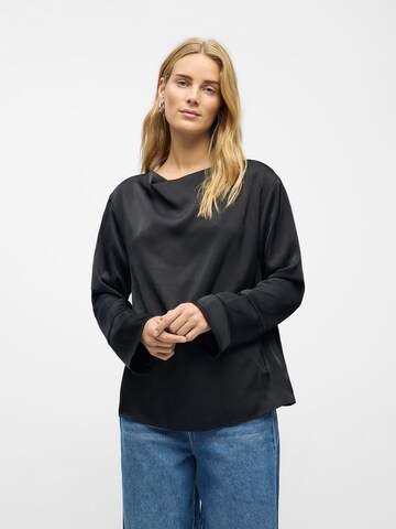 OBJECT Blouse in Zwart: voorkant