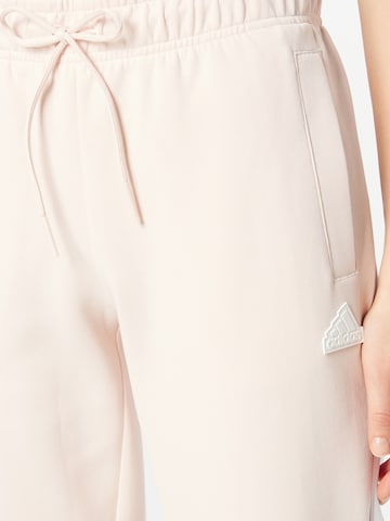 ADIDAS SPORTSWEAR Tapered Παντελόνι φόρμας 'Future Icons 3-Stripes ' σε λευκό