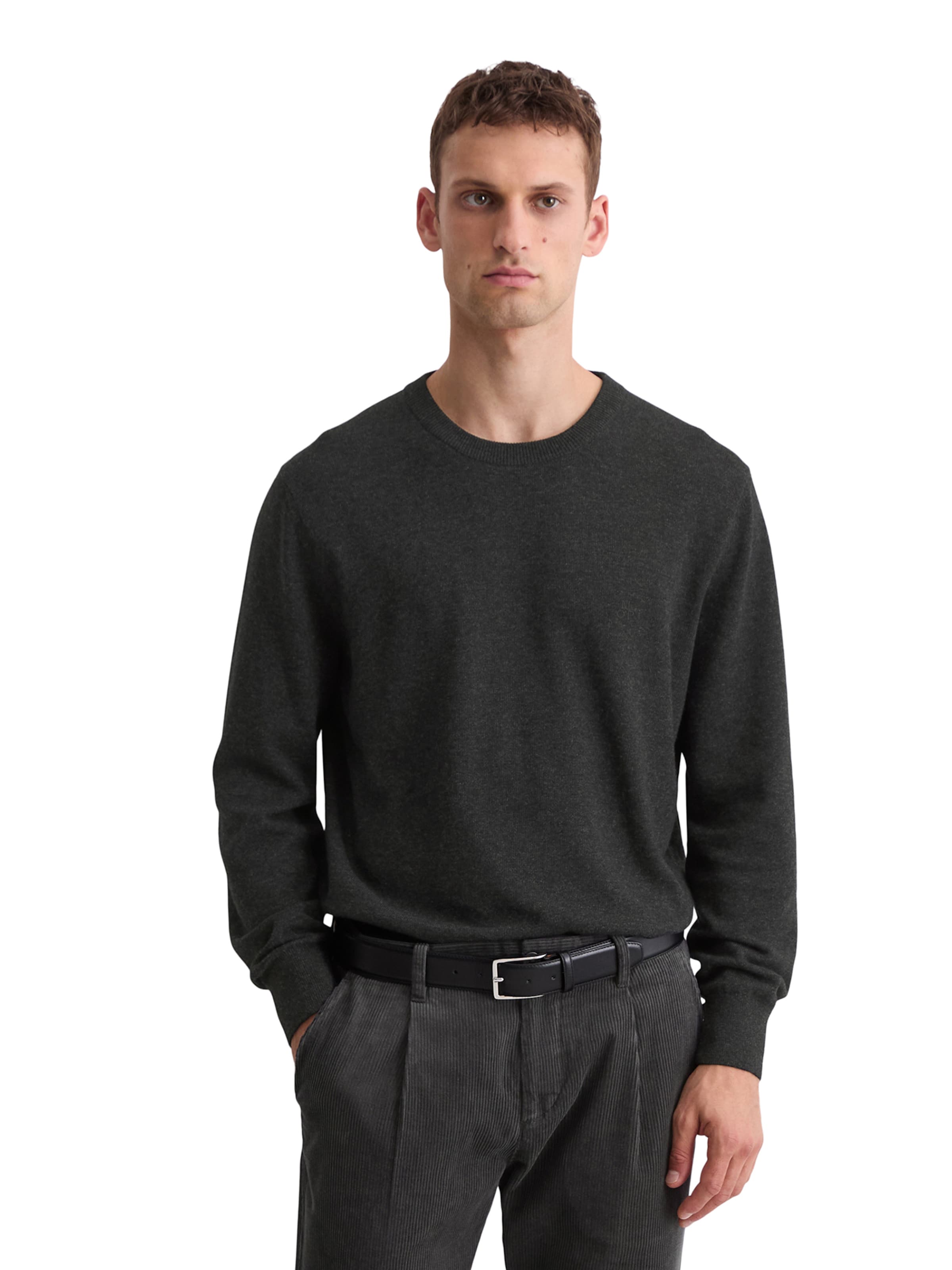 Marc O'Polo Sveter - Sivá: predná strana