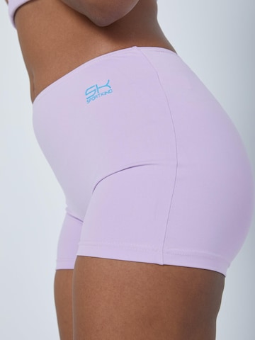 SPORTKIND Skinny Leggings 'Tights' in Lila