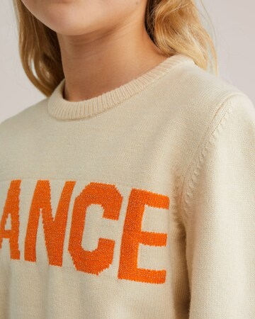 WE Fashion Свитер в Бежевый