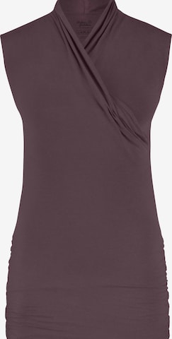 Urban Goddess Yoga & Activewear Sporttop 'Good Karma' in Lila: Vorderseite