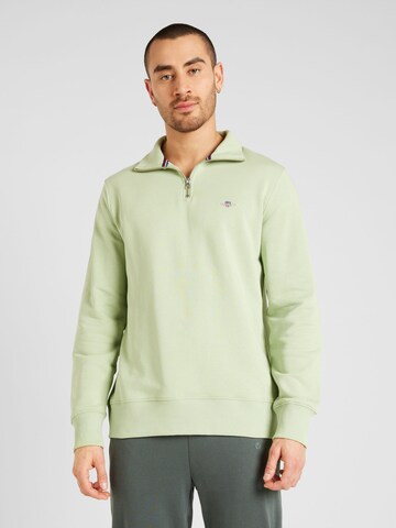 Sweat-shirt GANT en vert : devant