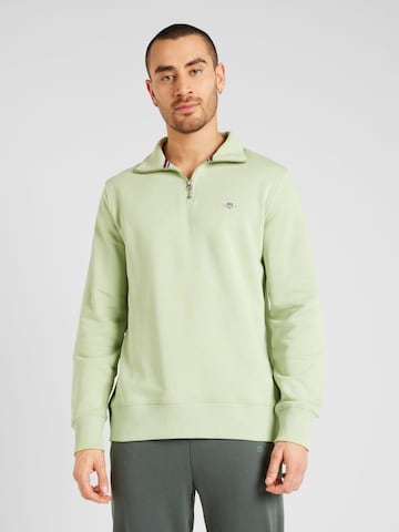 GANT Μπλούζα φούτερ σε πράσινο: μπροστά