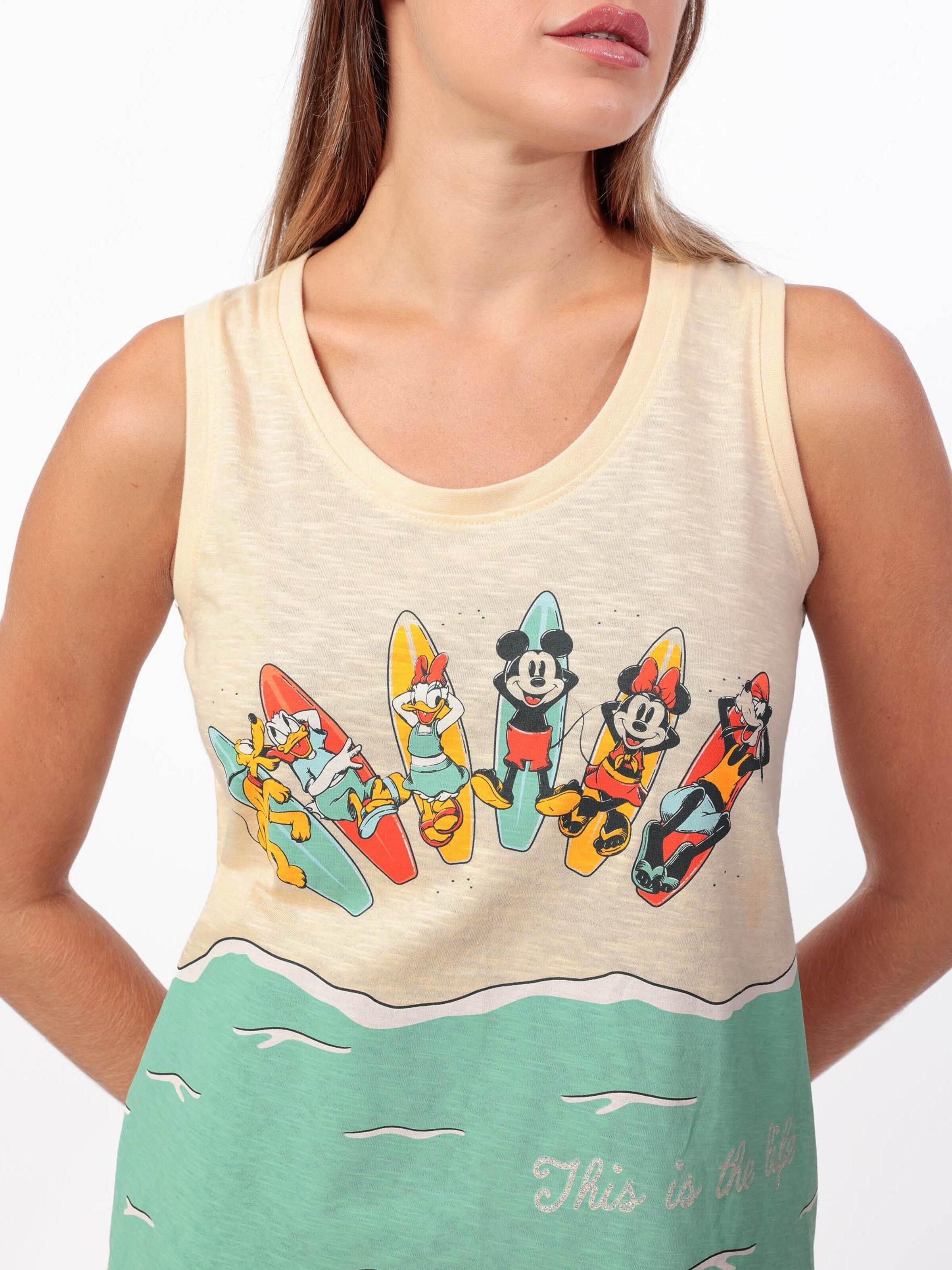 DISNEY - Pijama 'Surf S Up' en beige