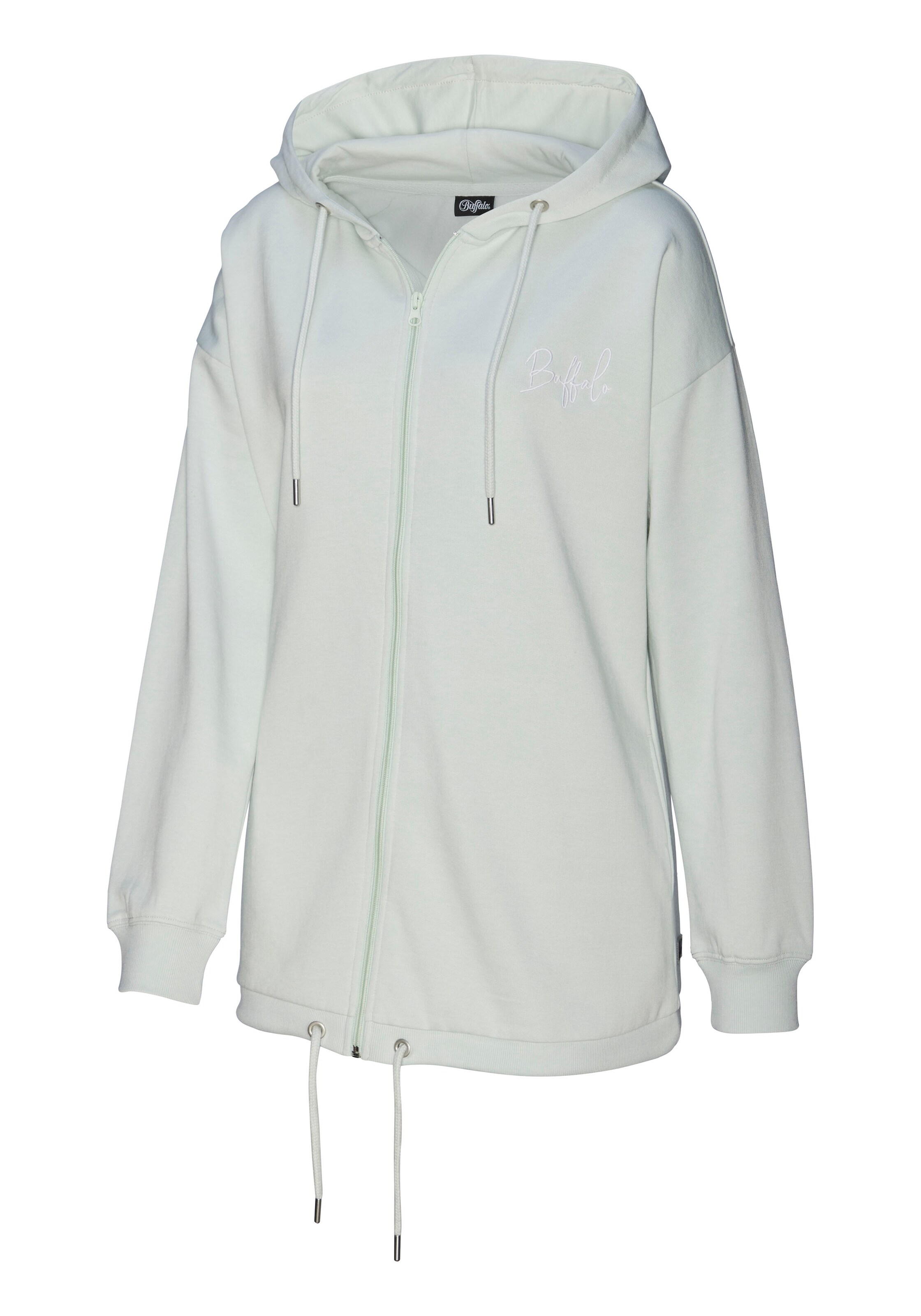 BUFFALO Zip-Up Hoodie in Green