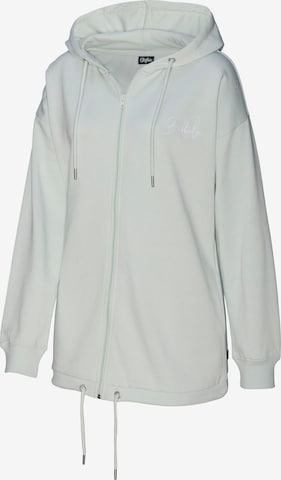 BUFFALO Zip-Up Hoodie in White