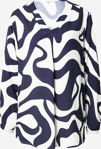 Key Largo Blouse 'WIND' in Blauw: voorkant