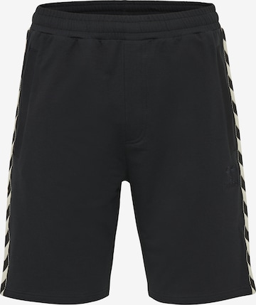 Regular Pantalon de sport 'Move' Hummel en noir : devant
