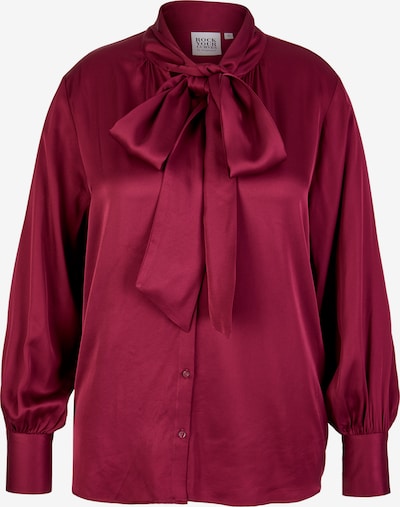 Rock Your Curves by Angelina K. Blouse in de kleur Donkerroze, Productweergave