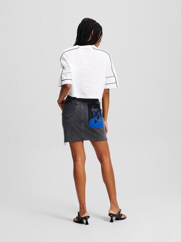 KARL LAGERFELD JEANS Skirt in Grey