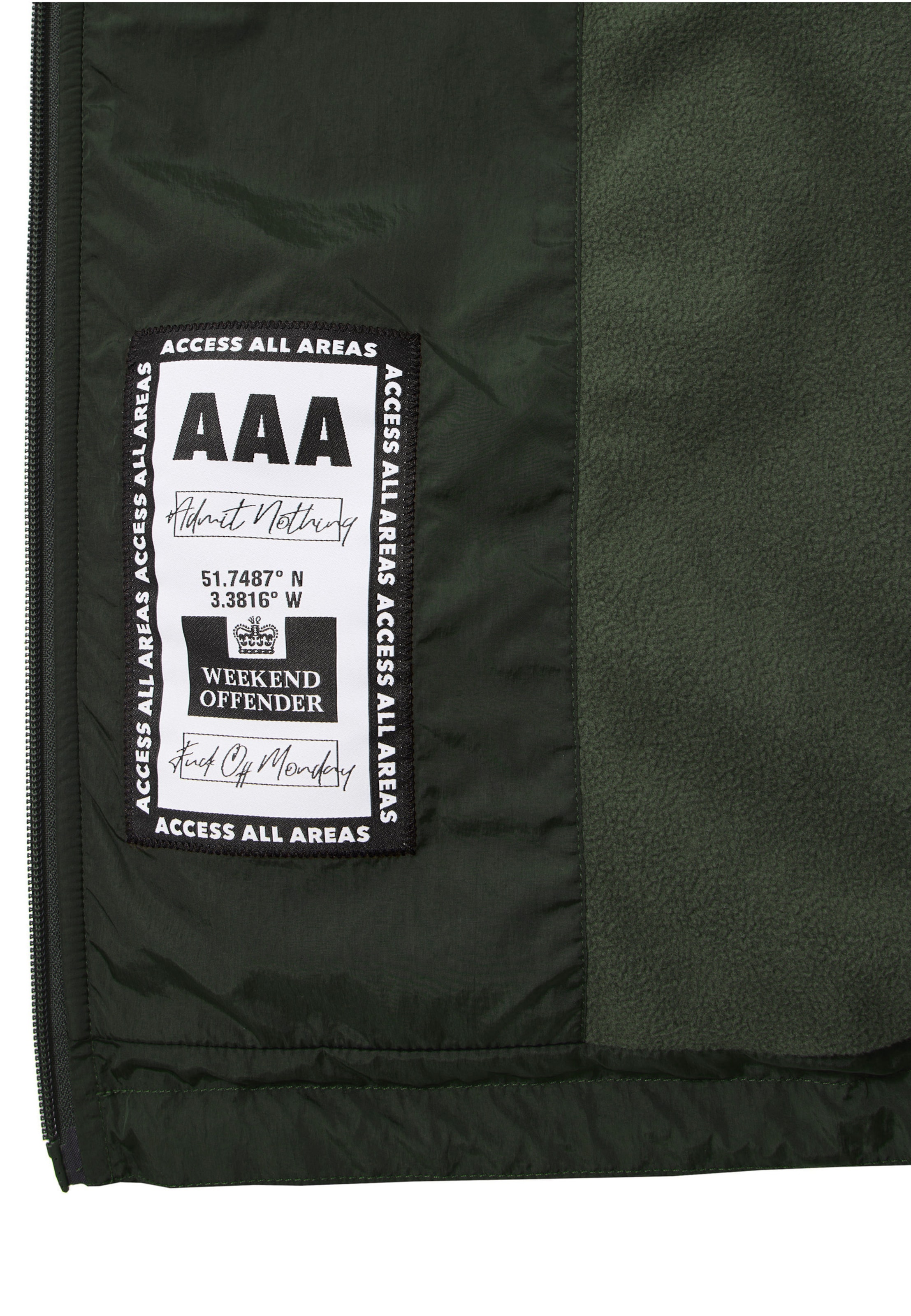 Veste mi-saison 'Technician' Weekend Offender en vert