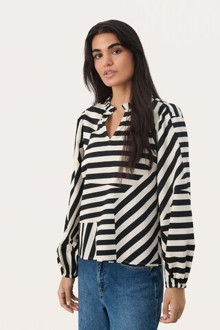 Part Two Blouse 'Eimy' in White: front