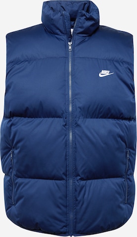 Nike Sportswear Vest, värv sinine: eest vaates