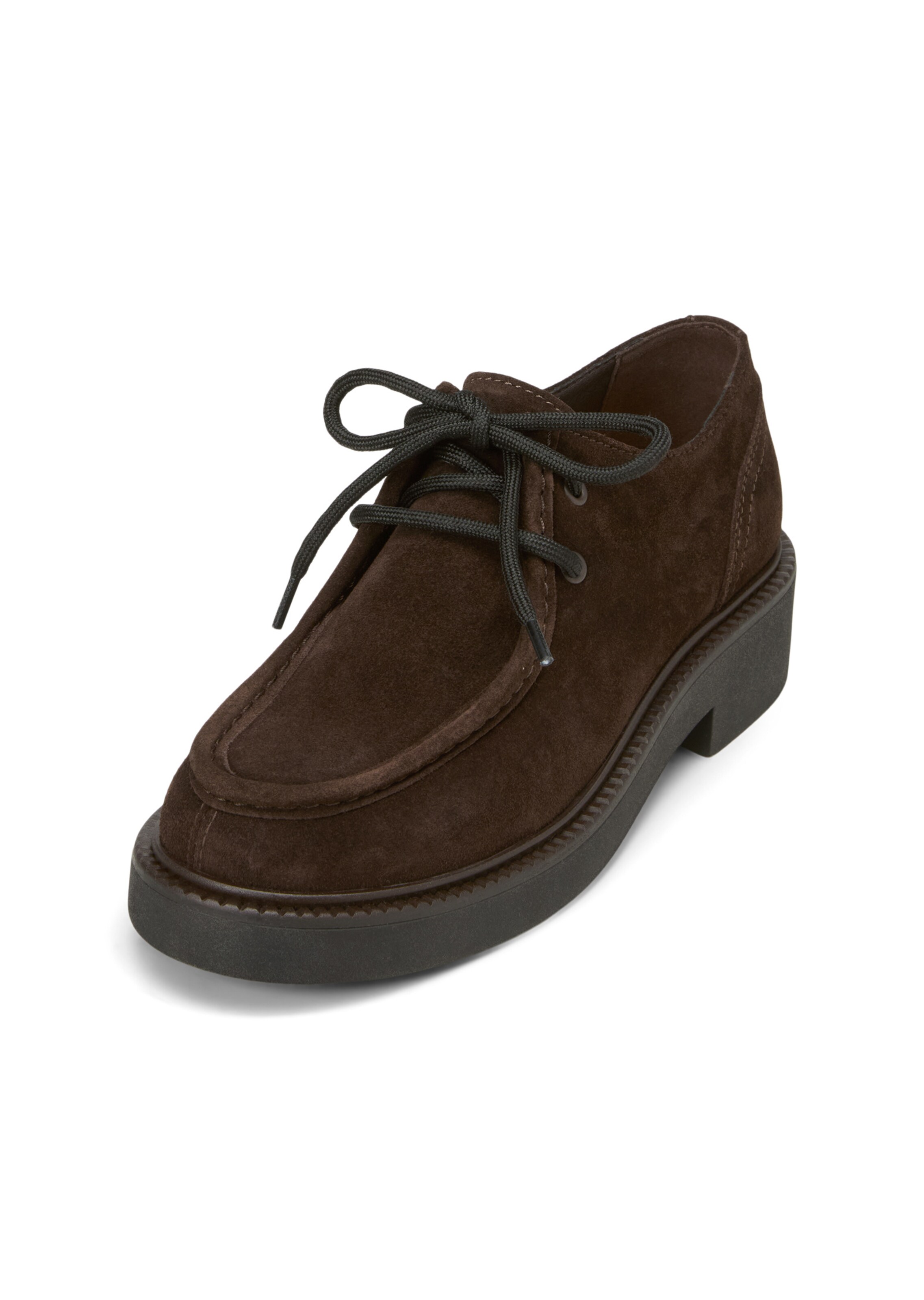 Marc O'Polo Schnürschuh in Braun: Vorderseite