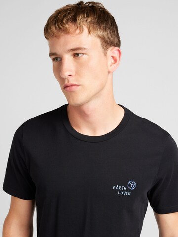 ARMEDANGELS T-Shirt 'JAAMES LOVAA' (GOTS) in Schwarz
