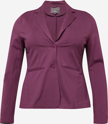 ONLY Carmakoma Blazer 'GOLDTRASH' in Purple: front