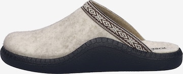 JOSEF SEIBEL Hausschuh 'Monaco D 05' in Beige: Vorderseite