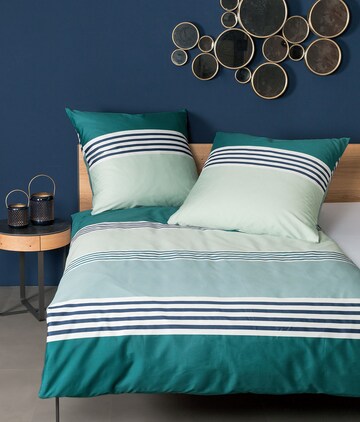 JANINE Duvet Cover in Green