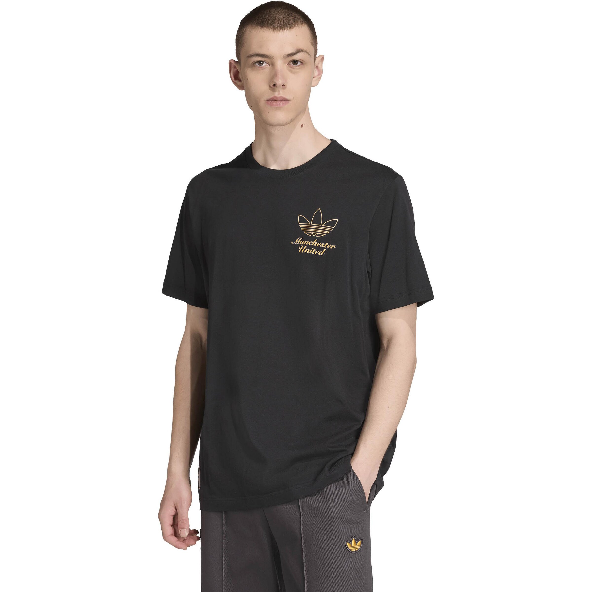 Maglietta 'Manchester United' di ADIDAS ORIGINALS in nero: frontale