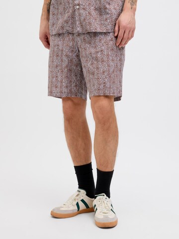 JACK & JONES Loosefit Broek in Grijs: voorkant