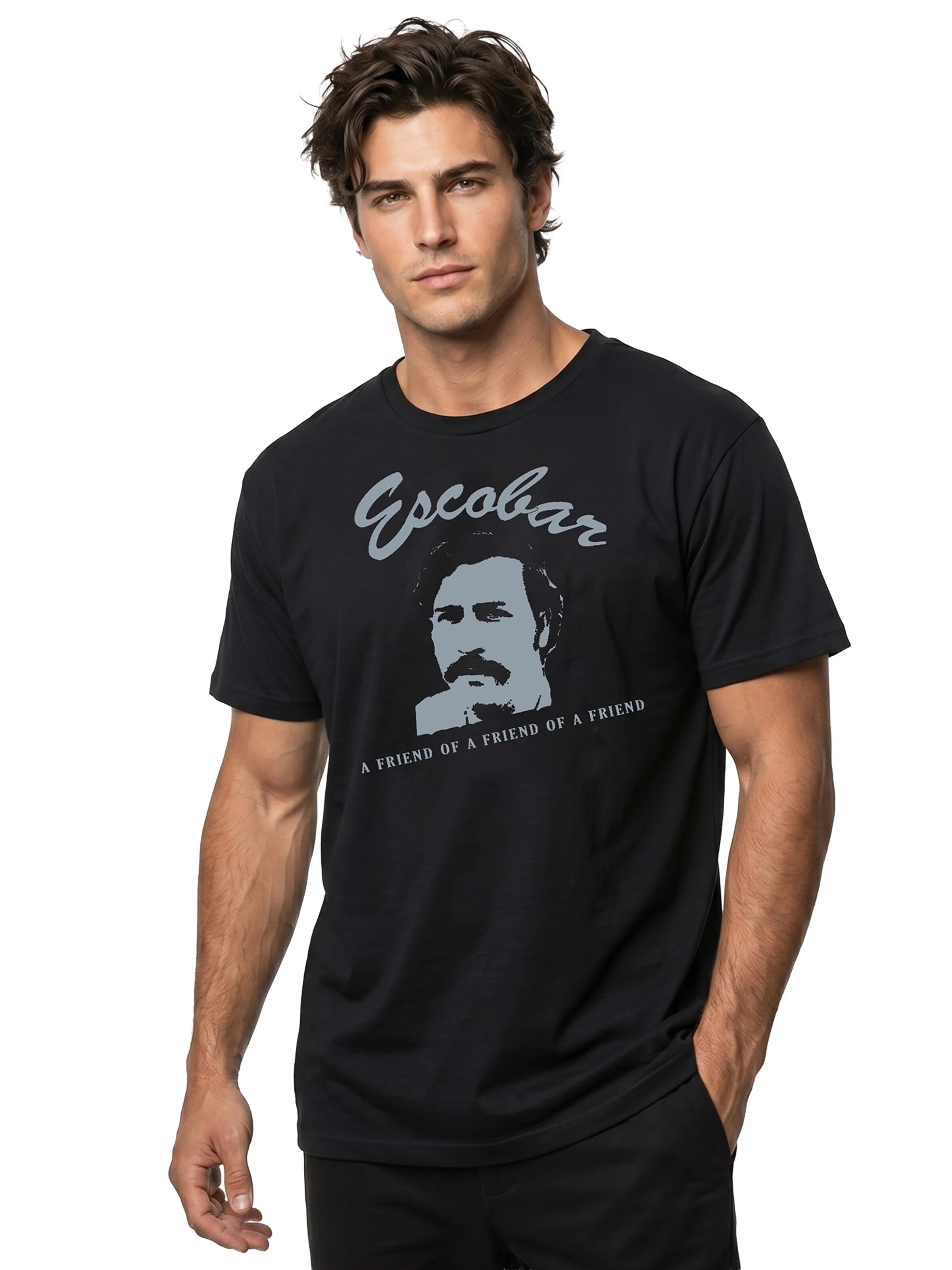 MAKAYA Shirt 'Pablo' in Black