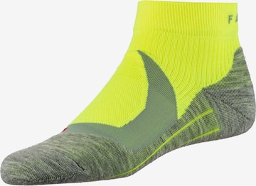 FALKE Athletic Socks 'RU4 Cool ' in Yellow: front