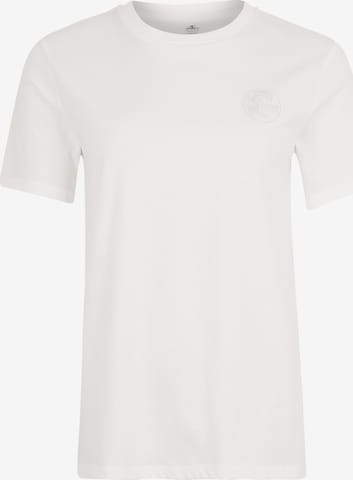 T-shirt 'Circle Surfer' O'NEILL en blanc : devant